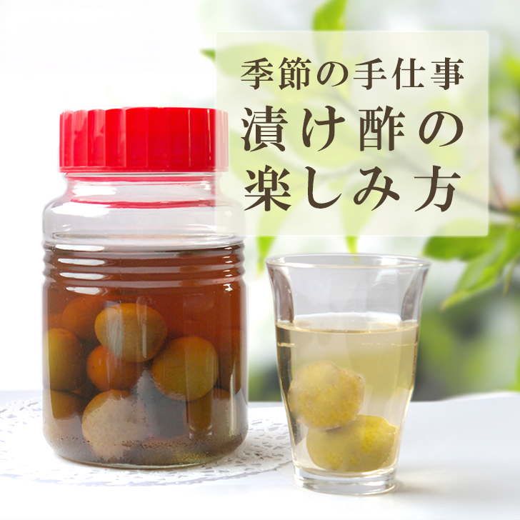漬け酢の楽しみ方
