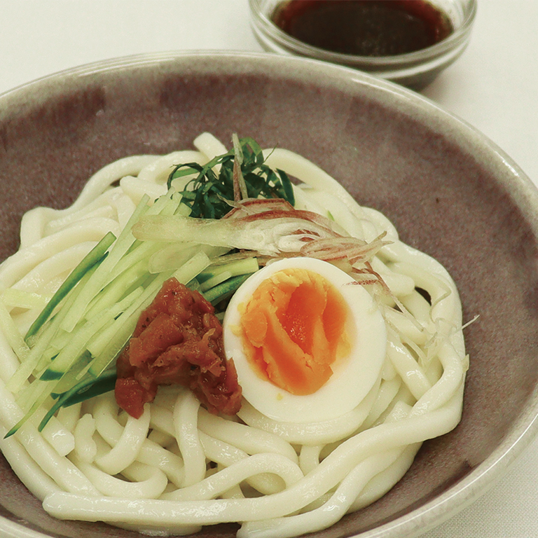梅の冷やしうどん