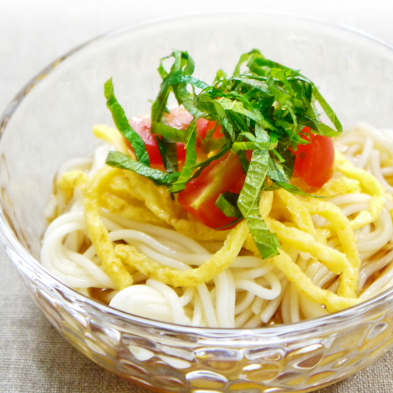 うめ黒酢のさっぱりそうめん