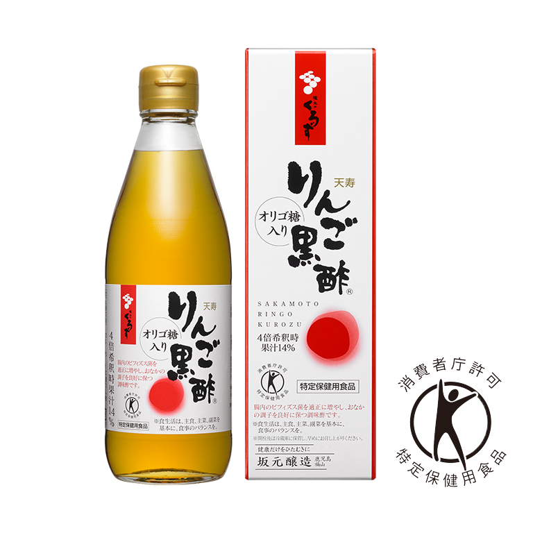 天寿りんごくろず360ml