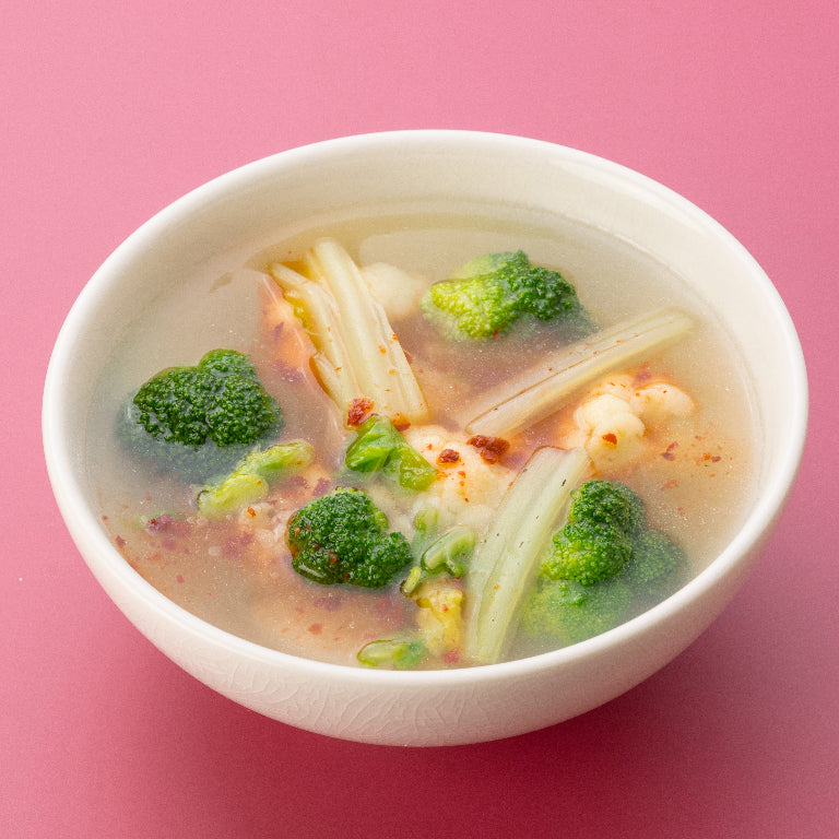 冬野菜の具だくさんスープ